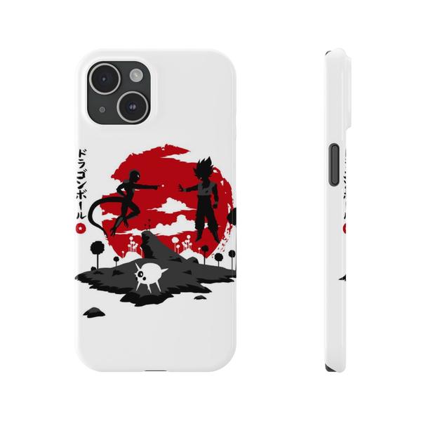 Cool iPhone Saiyan Goku Battle Case - iPhone 15 - KazerCase