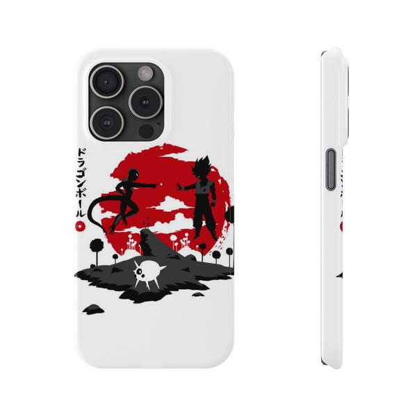 Cool iPhone Saiyan Goku Battle Case - iPhone 15 Pro - KazerCase