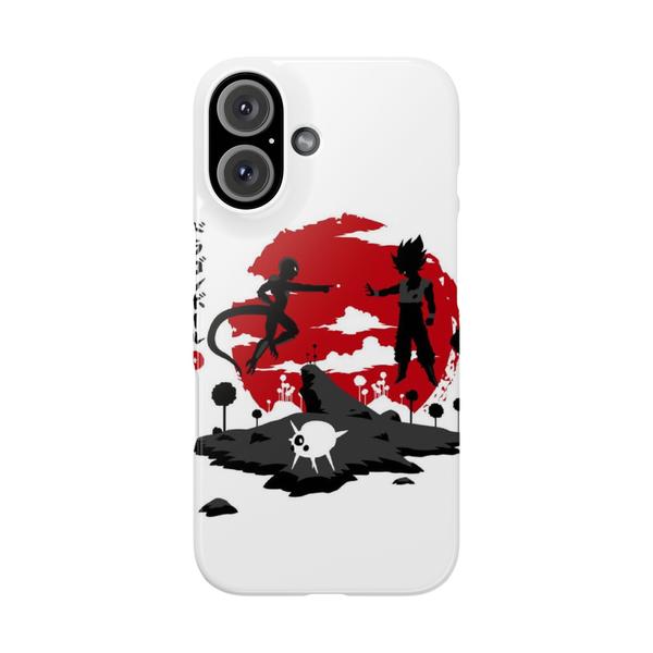 Cool iPhone Saiyan Goku Battle Case - iPhone 16 - KazerCase