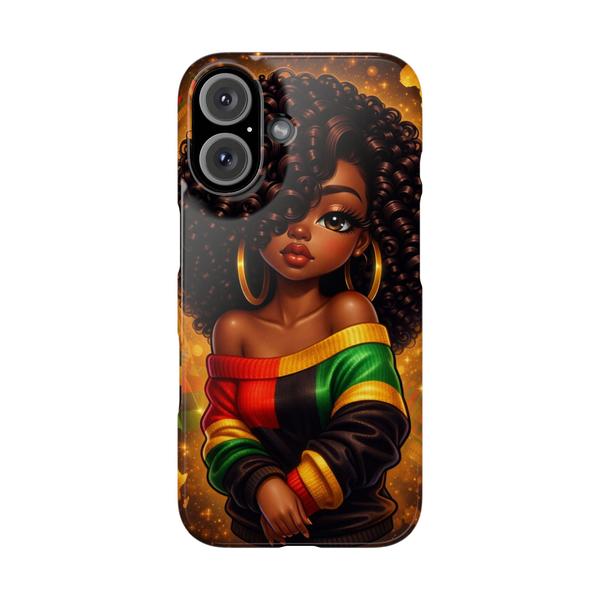 Cute Aesthetic Girl Case for iPhone Fashion Phone Cover - iPhone 17 Air - KazerCase