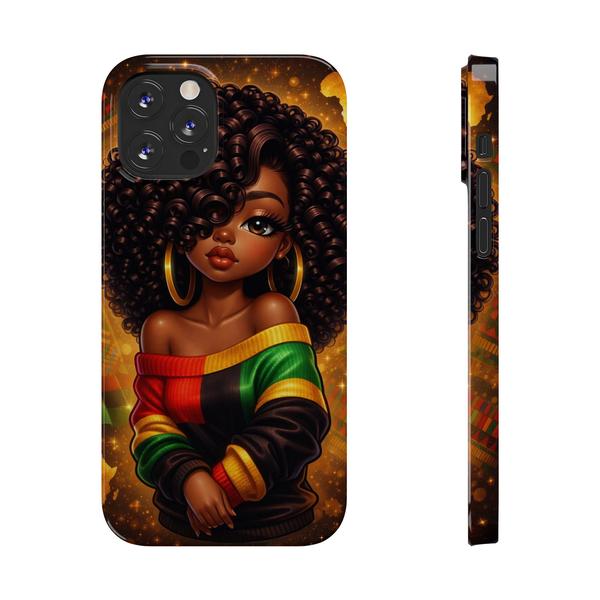 Cute Aesthetic Girl Case for iPhone Fashion Phone Cover - iPhone 13 Pro Max - KazerCase