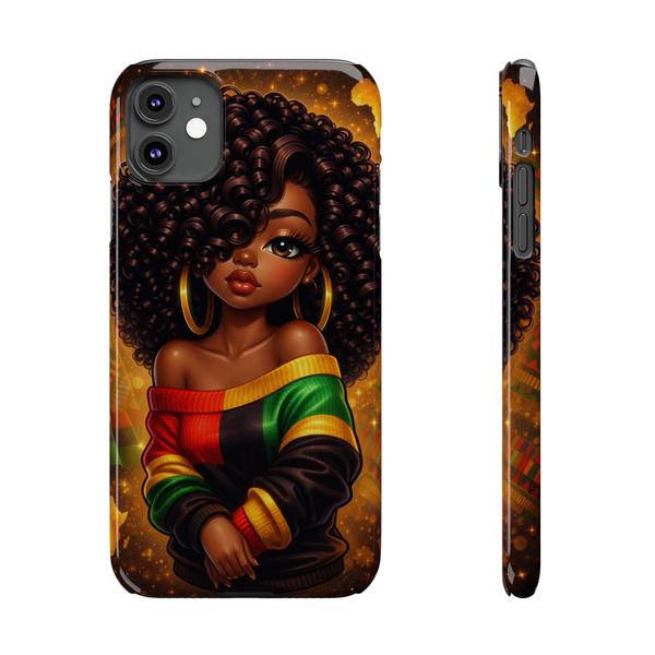 Cute Aesthetic Girl Case for iPhone Fashion Phone Cover - iPhone 11 - KazerCase