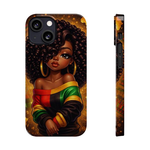 Cute Aesthetic Girl Case for iPhone Fashion Phone Cover - iPhone 13 Mini - KazerCase