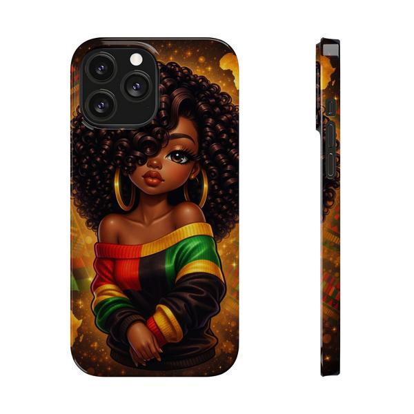 Cute Aesthetic Girl Case for iPhone Fashion Phone Cover - iPhone 13 Pro Max - KazerCase