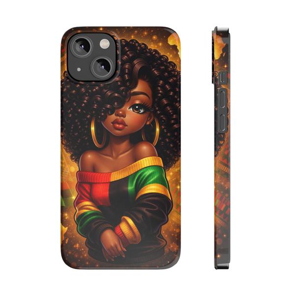 Cute Aesthetic Girl Case for iPhone Fashion Phone Cover - iPhone 14 - KazerCase