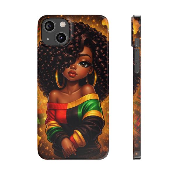 Cute Aesthetic Girl Case for iPhone Fashion Phone Cover - iPhone 14 Plus - KazerCase