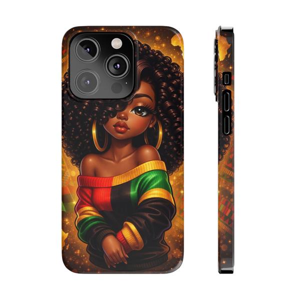 Cute Aesthetic Girl Case for iPhone Fashion Phone Cover - iPhone 14 Pro - KazerCase