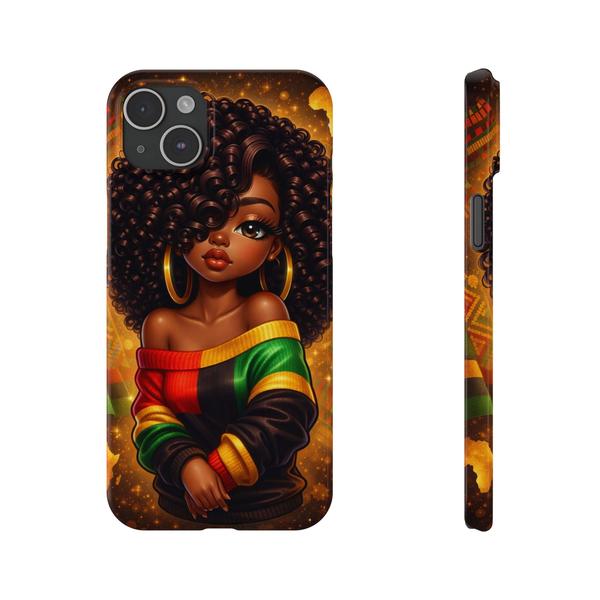 Cute Aesthetic Girl Case for iPhone Fashion Phone Cover - iPhone 15 Plus - KazerCase