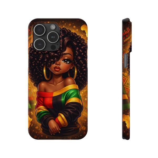Cute Aesthetic Girl Case for iPhone Fashion Phone Cover - iPhone 15 Pro Max - KazerCase