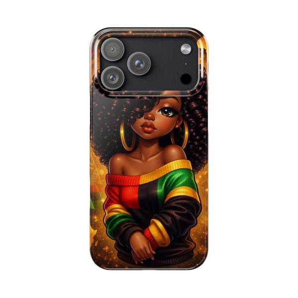 Cute Aesthetic Girl Case for iPhone Fashion Phone Cover - iPhone 17 Pro Max - KazerCase