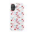 Cute Heart Case for iPhone Aesthetic Valentine Gift Cover - iPhone 17 - KazerCase