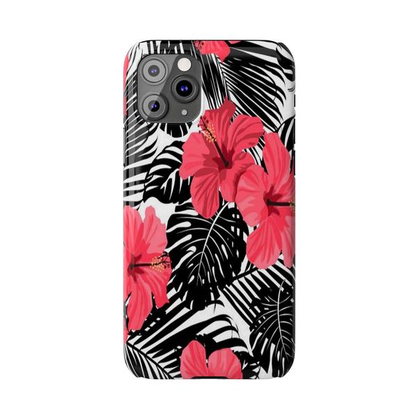 Flowers Hibiscus Syriacus iPhone Case - iPhone 11 Pro - KazerCase