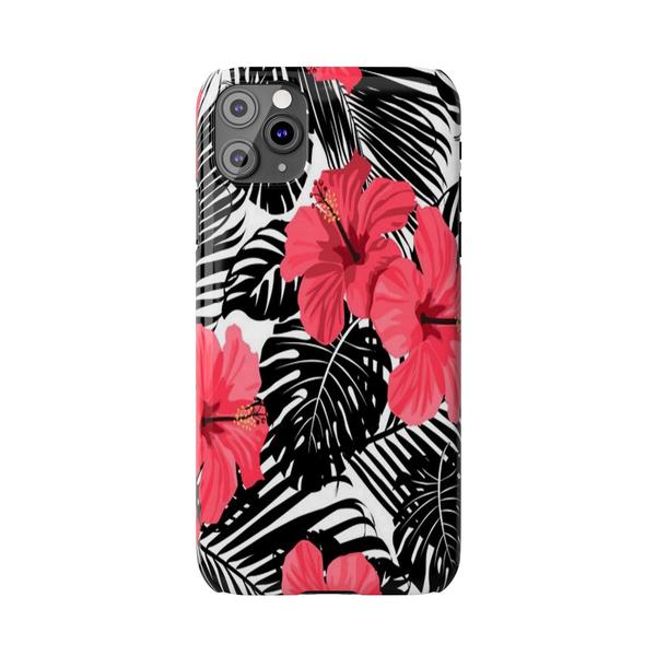 Flowers Hibiscus Syriacus iPhone Case - iPhone 11 Pro Max - KazerCase