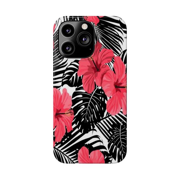 Flowers Hibiscus Syriacus iPhone Case - iPhone 13 Pro - KazerCase