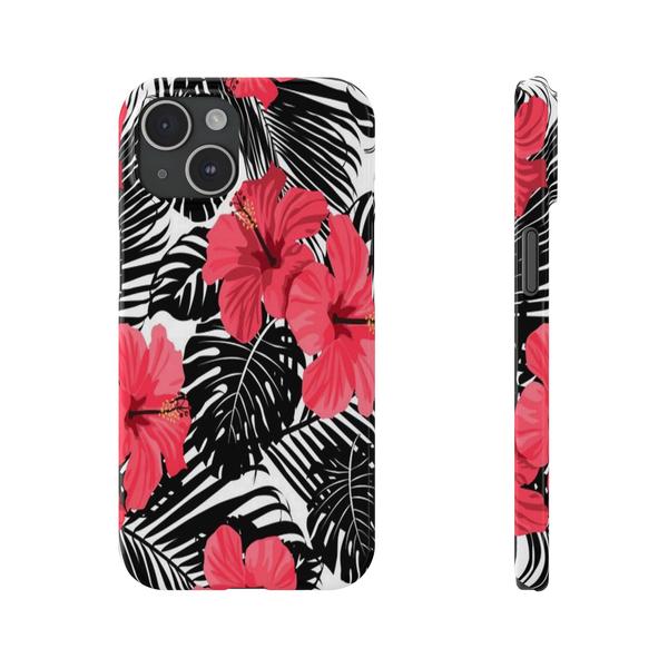 Flowers Hibiscus Syriacus iPhone Case - iPhone 15 - KazerCase