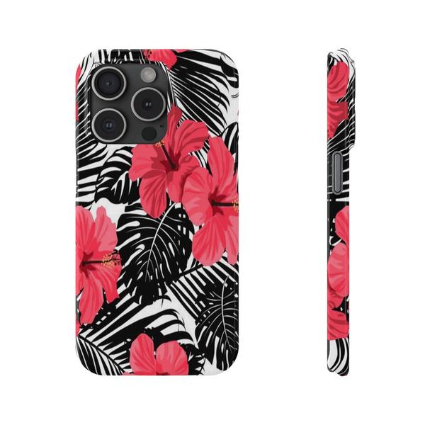Flowers Hibiscus Syriacus iPhone Case - iPhone 15 Pro - KazerCase