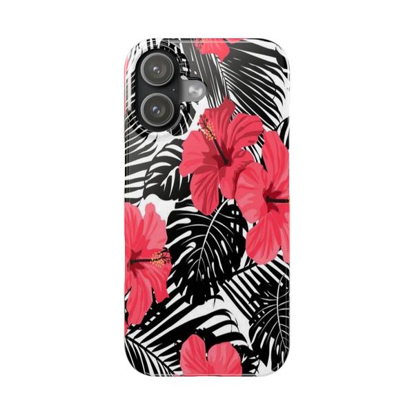 Flowers Hibiscus Syriacus iPhone Case - iPhone 17 - KazerCase