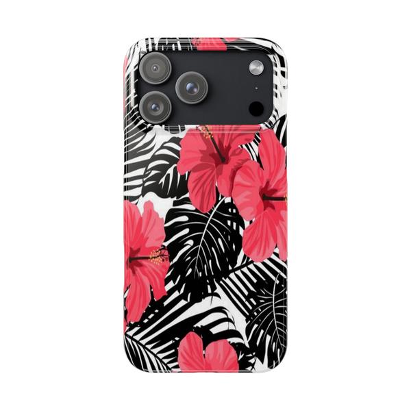 Flowers Hibiscus Syriacus iPhone Case - iPhone 17 Pro Max - KazerCase