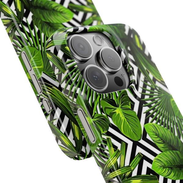 Flowers Tropical Paint iPhone Case - iPhone 17 Air - KazerCase