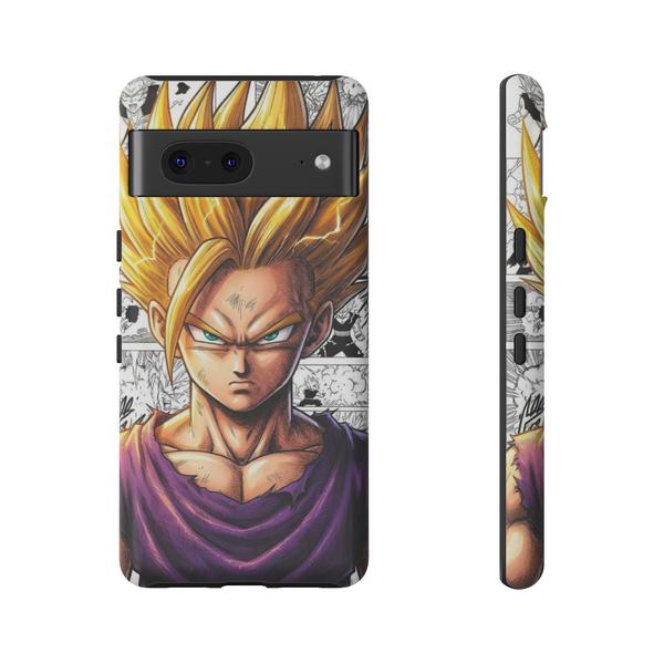 Gohan Super Saiyan 2 Anime SSJ2 Manga Panel Design for Google Pixel Case-Google Pixel 7