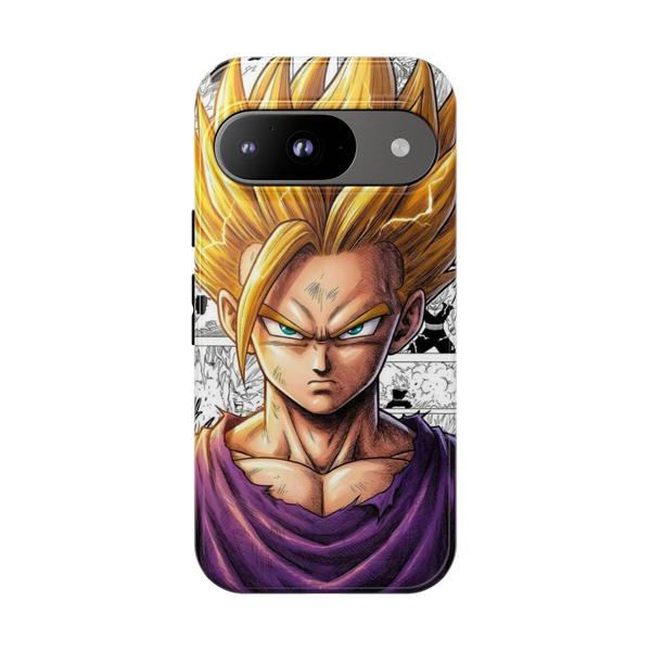 Gohan Super Saiyan 2 Anime SSJ2 Manga Panel Design for Google Pixel Case-Google Pixel 9