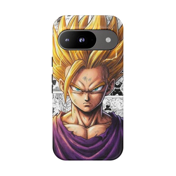 Gohan Super Saiyan 2 Anime SSJ2 Manga Panel Design for Google Pixel Case-Google Pixel 9