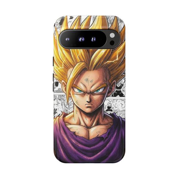 Gohan Super Saiyan 2 Anime SSJ2 Manga Panel Design for Google Pixel Case-Google Pixel 9 Pro XL