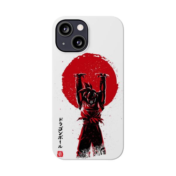 Goku Genkidama Anime Case for iPhone Dragon Ball Cover - iPhone 13 Mini - KazerCase