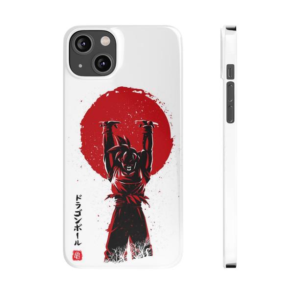 Goku Genkidama Anime Case for iPhone Dragon Ball Cover - iPhone 14 Plus - KazerCase