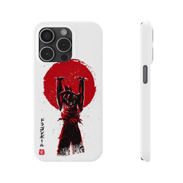 Goku Genkidama Anime Case for iPhone Dragon Ball Cover - iPhone 15 Pro - KazerCase