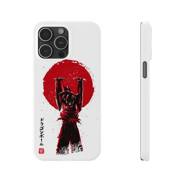Goku Genkidama Anime Case for iPhone Dragon Ball Cover - iPhone 15 Pro Max - KazerCase