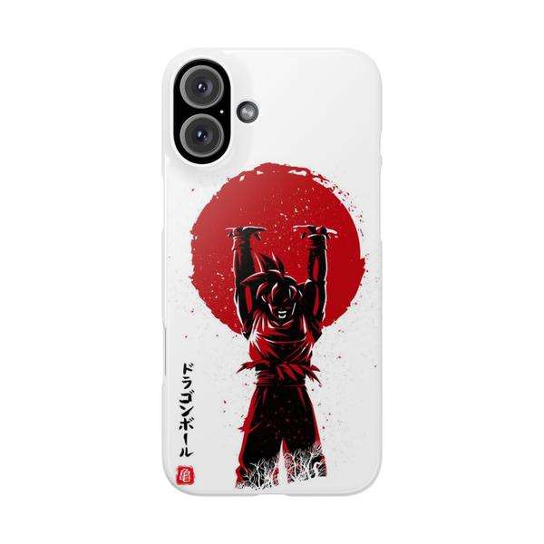 Goku Genkidama Anime Case for iPhone Dragon Ball Cover - iPhone 16 Plus - KazerCase
