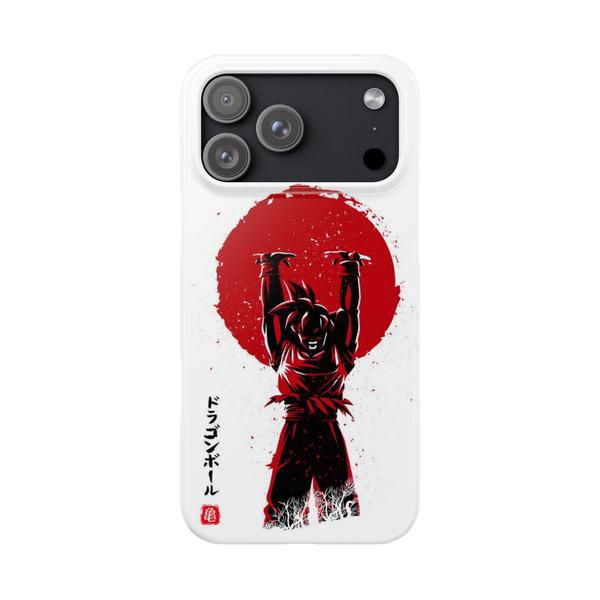 Goku Genkidama Anime Case for iPhone Dragon Ball Cover - iPhone 17 Pro Max - KazerCase