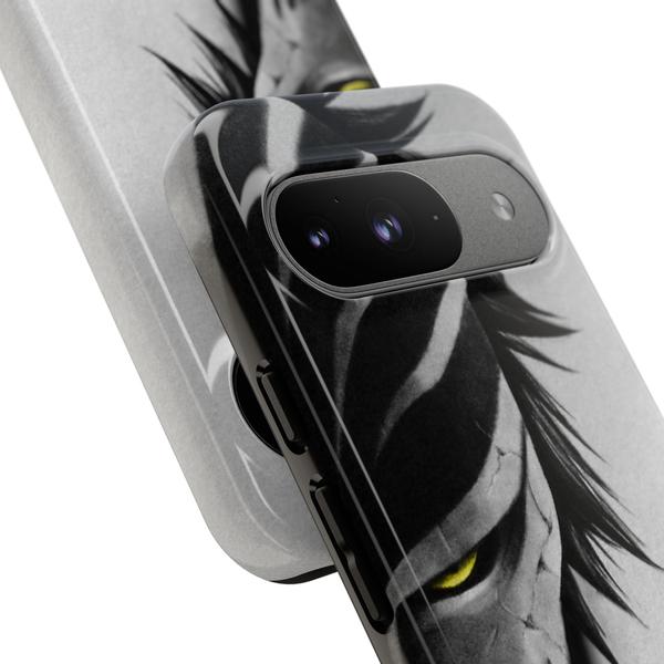 Hollow Mask Anime Case for Google Pixel Dark Aesthetic Cover-