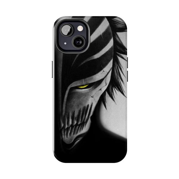 Hollow Mask Anime Case for iPhone Dark Aesthetic Cover - iPhone 13 - KazerCase