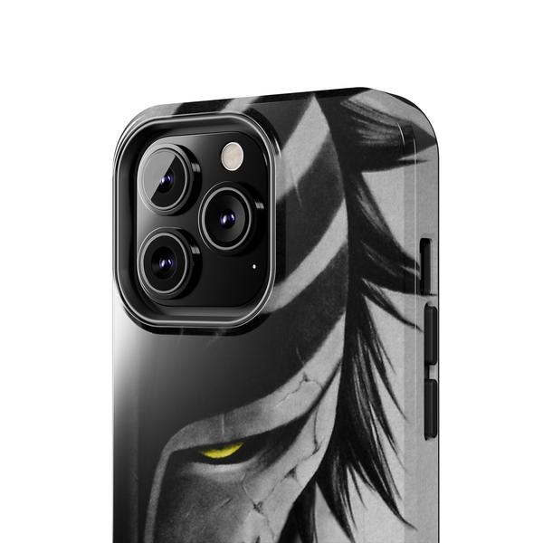 Hollow Mask Anime Case for iPhone Dark Aesthetic Cover - iPhone 13 Pro - KazerCase