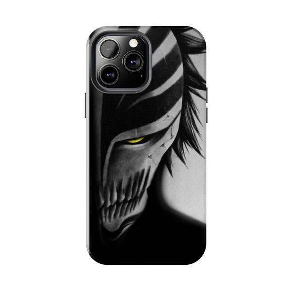 Hollow Mask Anime Case for iPhone Dark Aesthetic Cover - iPhone 13 Pro Max - KazerCase