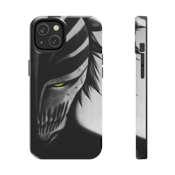 Hollow Mask Anime Case for iPhone Dark Aesthetic Cover - iPhone 14 - KazerCase