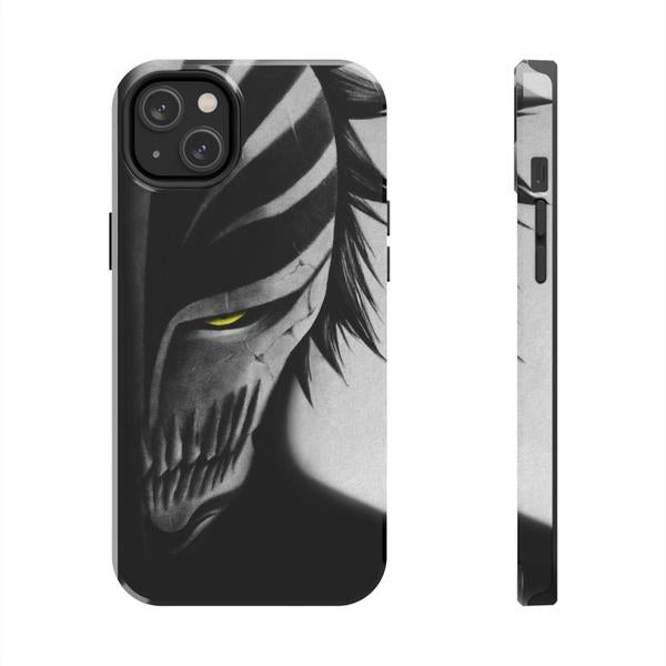 Hollow Mask Anime Case for iPhone Dark Aesthetic Cover - iPhone 14 Plus - KazerCase