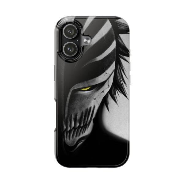 Hollow Mask Anime Case for iPhone Dark Aesthetic Cover - iPhone 17 - KazerCase