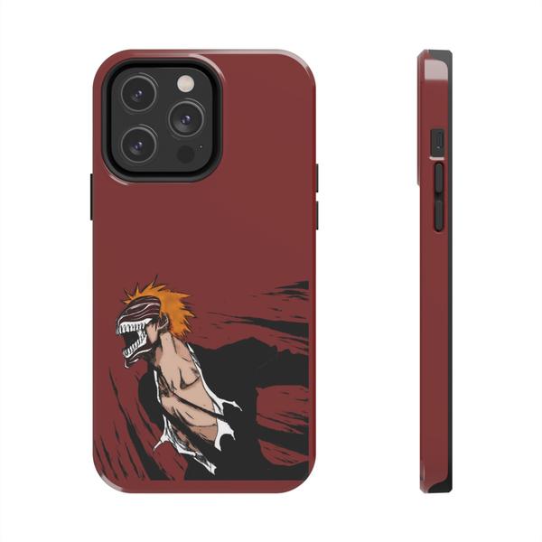 Ichigo Hollow Mask Anime Case for iPhone Bleach Manga - iPhone 14 Pro Max - KazerCase