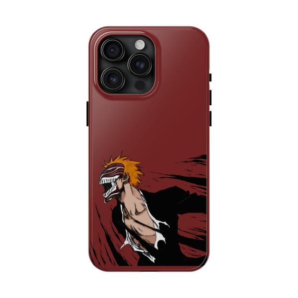 Ichigo Hollow Mask Anime Case for iPhone Bleach Manga - iPhone 15 Pro Max - KazerCase
