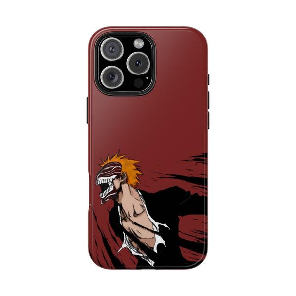 Ichigo Hollow Mask Anime Case for iPhone Bleach Manga - iPhone 16 Pro Max - KazerCase