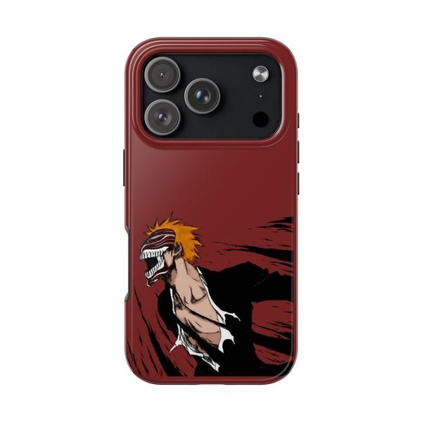 Ichigo Hollow Mask Anime Case for iPhone Bleach Manga - iPhone 17 Pro - KazerCase