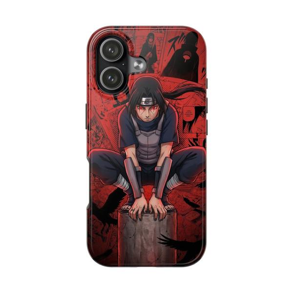 Itachi Uchiha Anime Case for iPhone Akatsuki Manga Cover - iPhone 17 - KazerCase