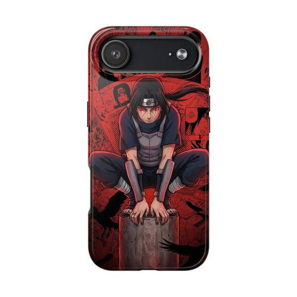 Itachi Uchiha Anime Case for iPhone Akatsuki Manga Cover - iPhone 17 Air - KazerCase