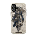 Jack Sparrow Pirate iPhone 16 Plus Case - Aesthetic Cover | MagSafe-Compatible - iPhone 16 Plus Glossy - KazerCase