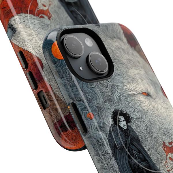 Jon Snow Ghost Style Case for iPhone GoT Phone Cover - iPhone 13 Pro Max Matte - KazerCase