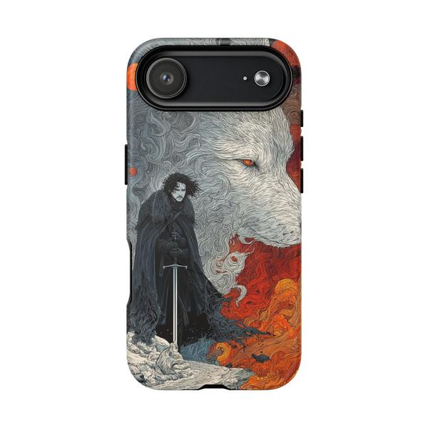 Jon Snow Ghost Style Case for iPhone GoT Phone Cover - iPhone 17 Air Matte - KazerCase