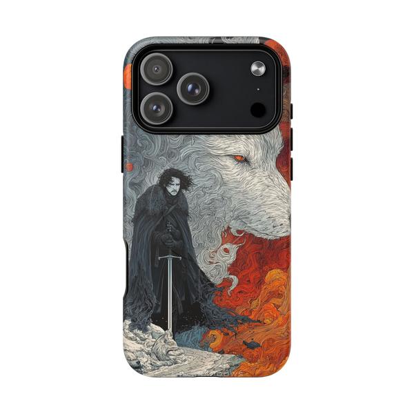 Jon Snow Ghost Style Case for iPhone GoT Phone Cover - iPhone 17 Pro Max Matte - KazerCase